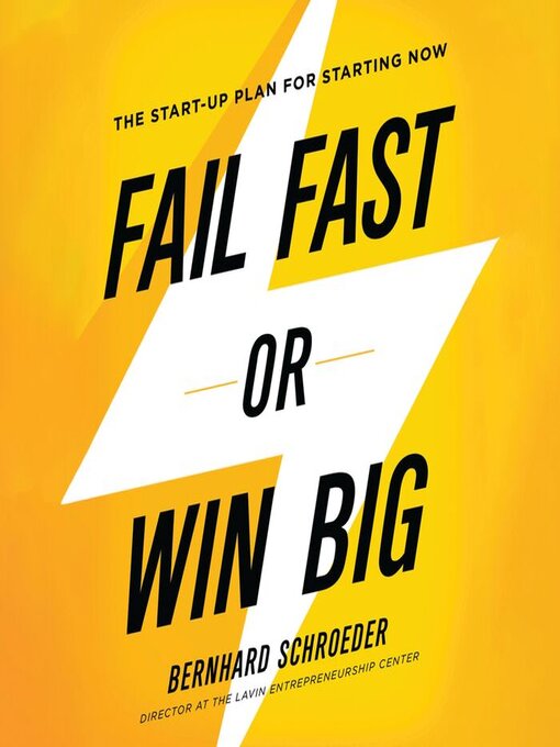 Cover image for Fail Fast or Win Big